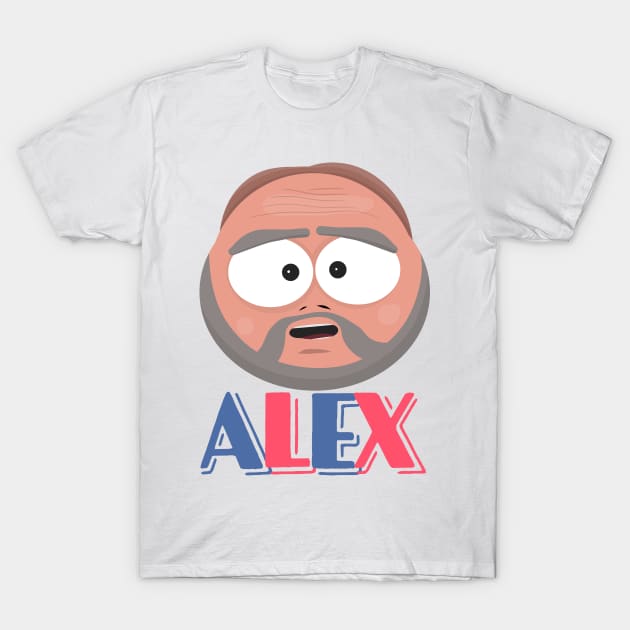 If Alex Jones Was a South Park Character T-Shirt by Ina